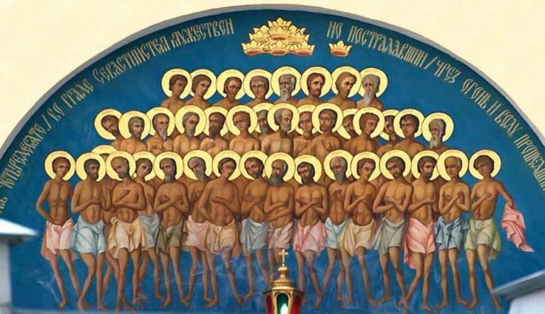 Creștinii ortodocși sărbătoresc cei 40 de Sfinți Mucenici din Sevastia