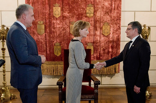 Igor Grosu a fost primit de Familia Regală a României la Palatul Elisabeta
