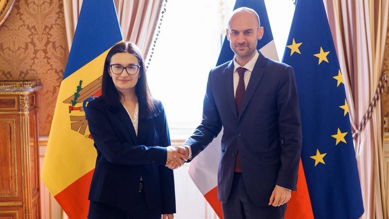 Cristina Gherasimov a fost primită de ministrul francez pentru Europa