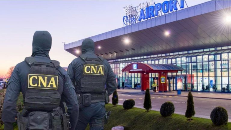 Trei vameşi au fost reţinuţi la Aeroportul Internațional Chișinău
