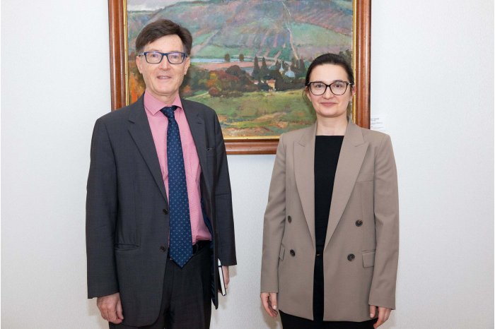 Cristina Gherasimov s-a întâlnit cu ambasadorul Franţei