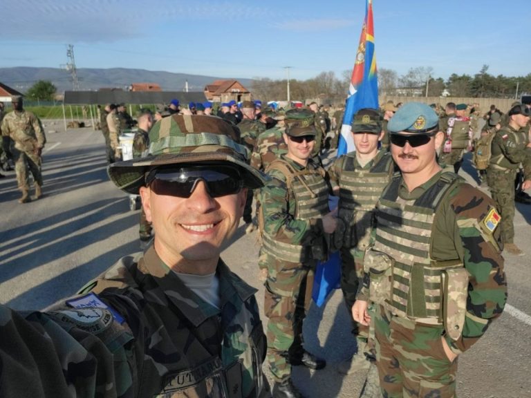 Militarii moldoveni din Kosovo au luat parte la un eveniment sportiv caritabil