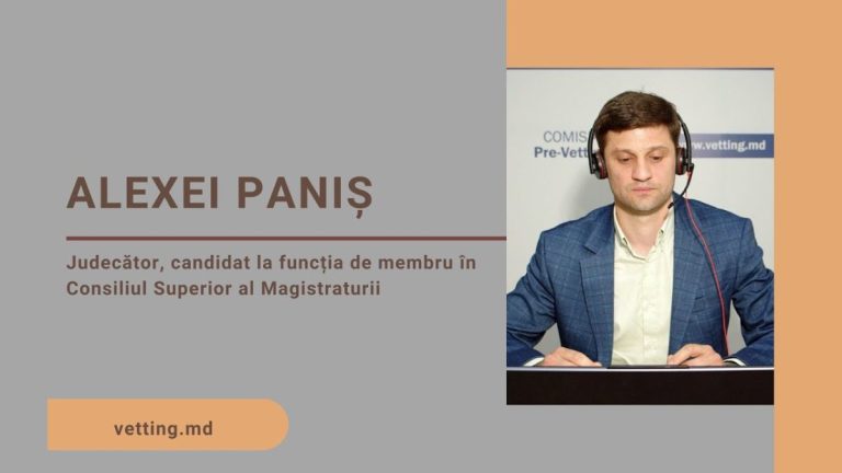 Alexei Paniș rămâne cu suspiciuni după audierea de la Comisia Pre-Vetting