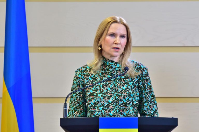 Olena Kondratiuk a sosit la Chişinău: „Pentru noi e important să fie pace și securitate”