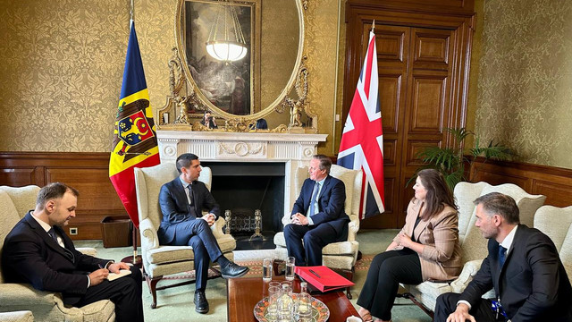 Mihai Popșoi a fost primit la Londra de David Cameron