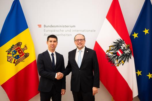 Mihai Popșoi s-a întâlnit cu un important ministru austriac