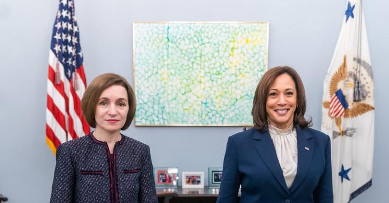 Kamala Harris, Moldova și moldovenii