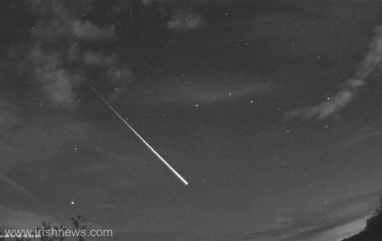 Un meteor de mici dimensiuni a survolat nordul Franţei