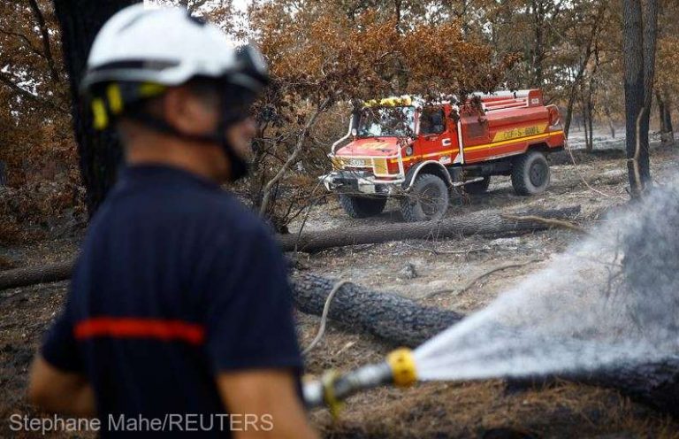 Incendiile din Franţa au pârjolit 65.000 de hectare! 48 de persoane au fost arestate