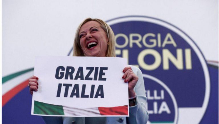 Giorgia Meloni revendică conducerea viitorului guvern italian
