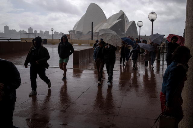 Sydney a înregistrat cel mai ploios an din istoria sa meteorologică
