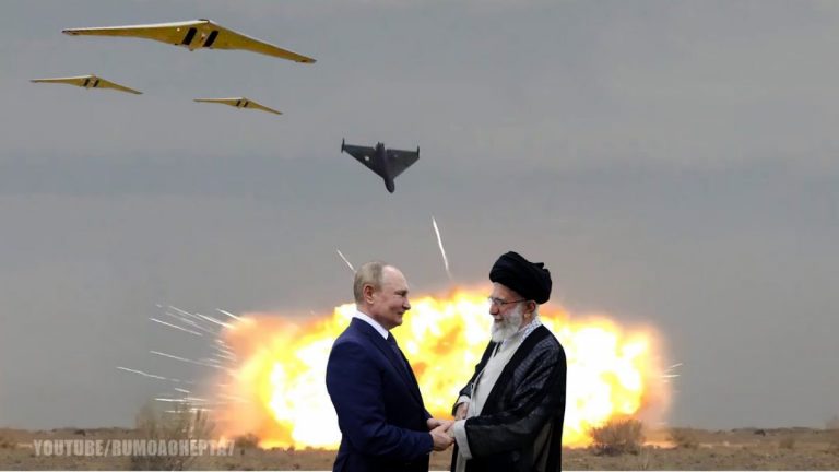 Rusia a bombardat Ucraina cu drone iraniene