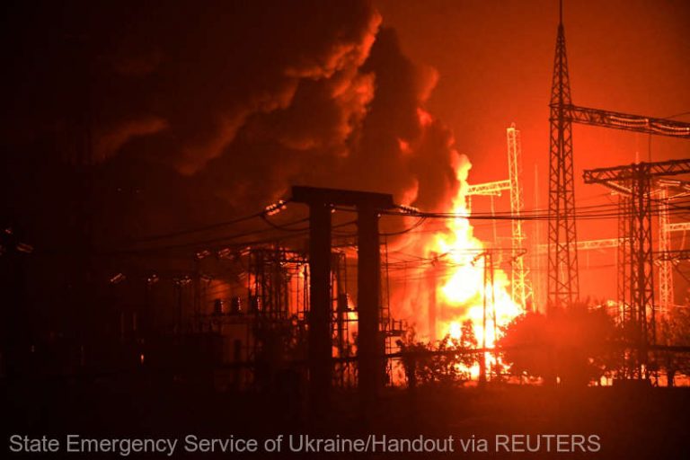 Moscova confirmă că a lovit infrastructuri energetice în Ucraina