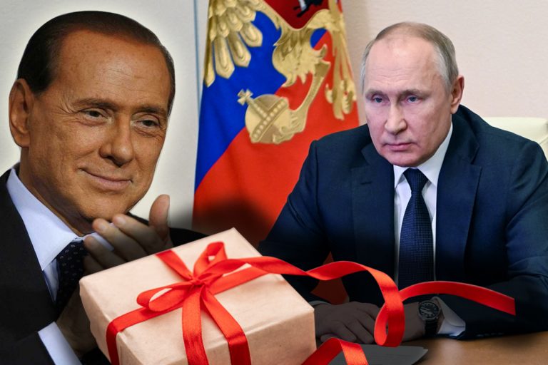 Vodca dăruită de Putin lui Berlusconi încalcă sancţiunile europene