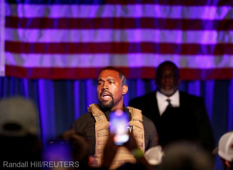 Kanye West candidează la alegerile prezidenţiale din SUA