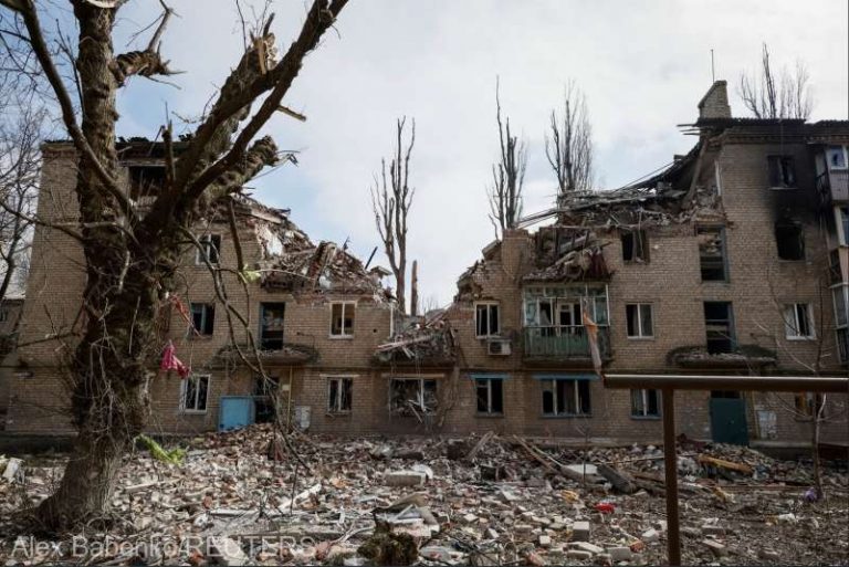 1.800 de persoane au rămas în ruinele orașului Avdiivka