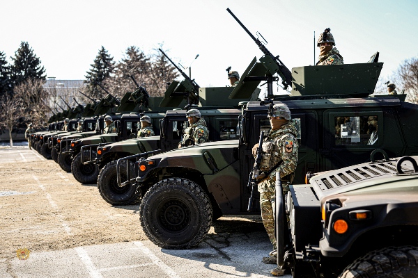 Lot de vehicule blindate din partea SUA pentru Armata Națională 2 tehnica militara 3