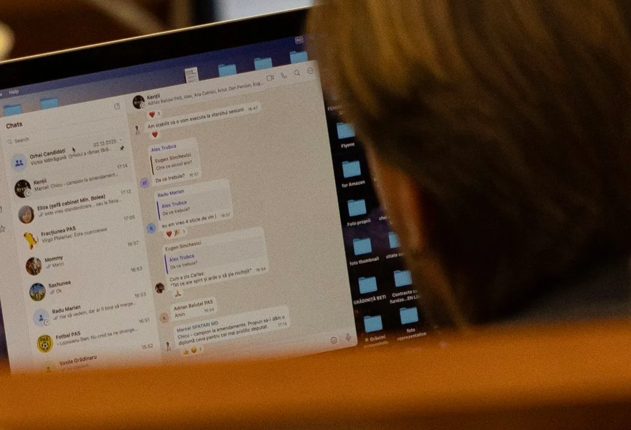 'Kenții', surprinși discutând despre alcool și Chicu în timpul ședinței plenare a Parlamentului 2 1 3
