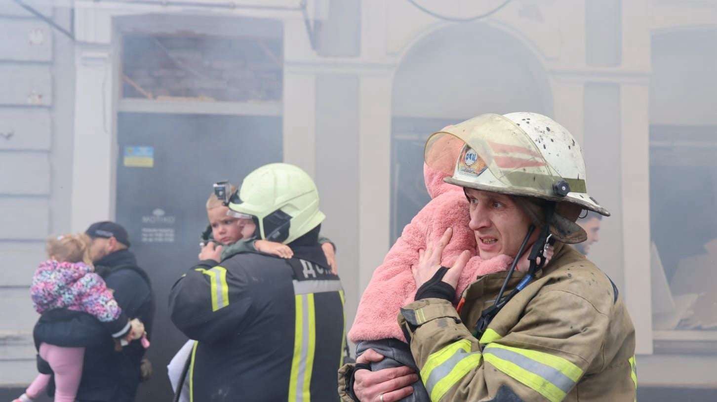 copii pompieri Ucraina