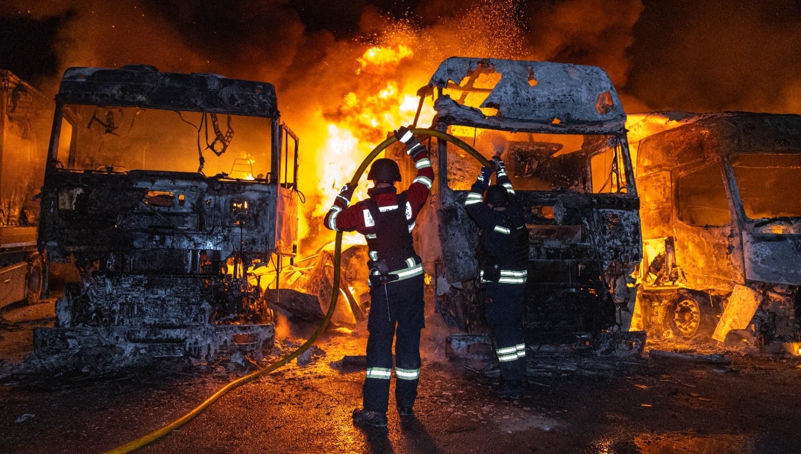 foc camioane Ucraina