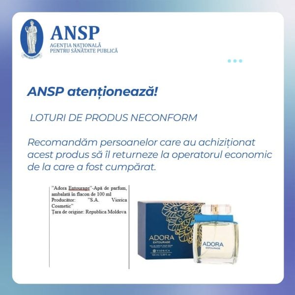 Produse cosmetice neconforme. ANSP dispune retragerea de pe piață și distrugerea 1 lot