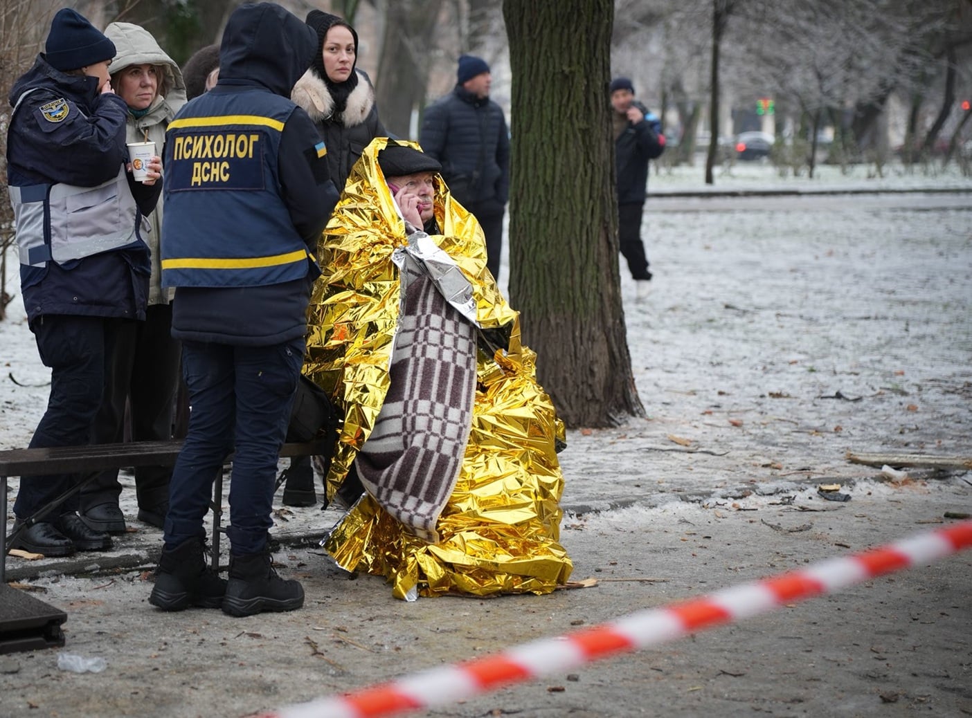 pompieri barbat Ucraina
