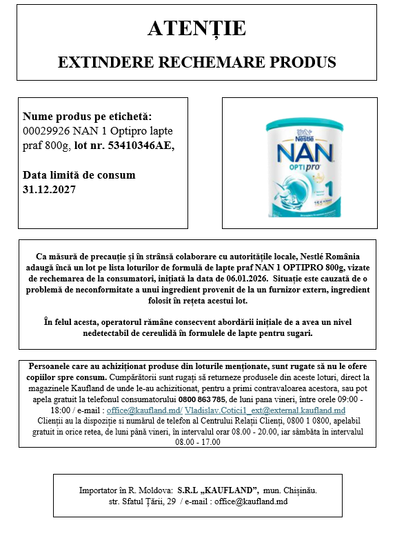 rechemare NAN