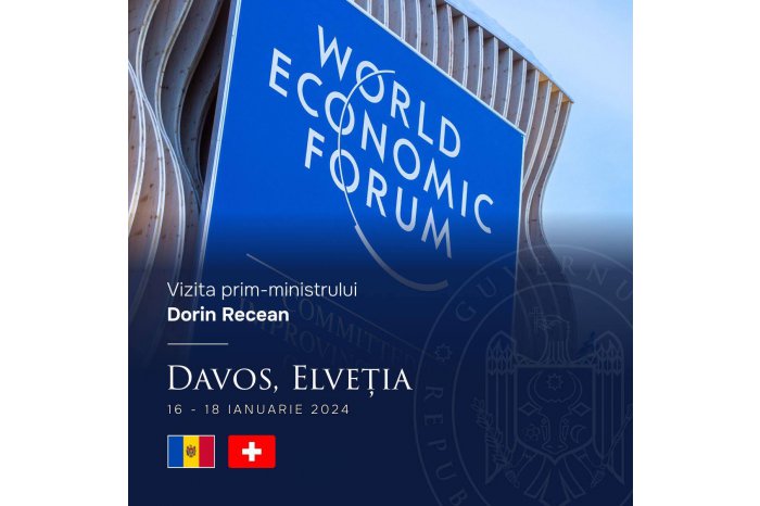 Dorin Recean va conduce delegația Republicii Moldova la Forumul Economic Mondial de la Davos