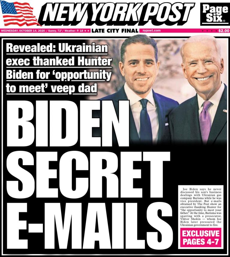 E-mailul BOMBĂ care dezvăluie cum Hunter Biden l-a prezentat pe omul de afaceri ucrainean tatălui său, pe vremea aceea vicepreședintele SUA