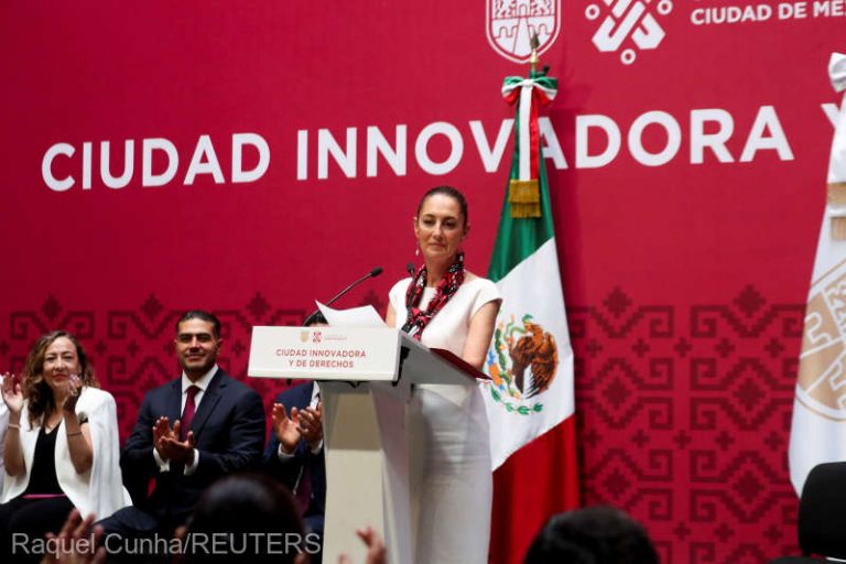 Mexicul intră în precampanie, Claudia Sheinbaum vrea să devină prima preşedintă (VIDEO)