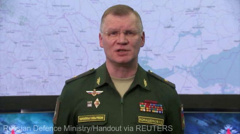 Rusia susţine că a distrus în Kiev tancuri şi vehicule blindate livrate de ţări din Europa de Est