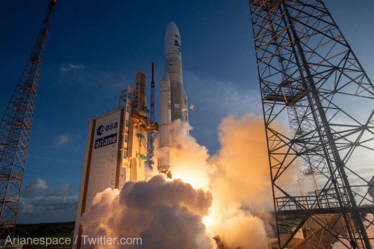 Lansarea rachetei Ariane 5 a fost amânată