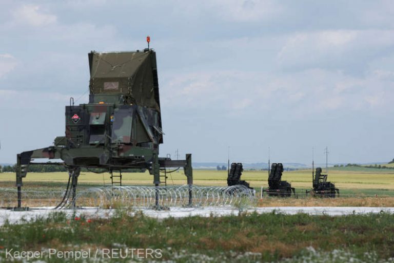 Sistemul de apărare antiaeriană Patriot al Germaniei, gata de desfăşurare în Lituania