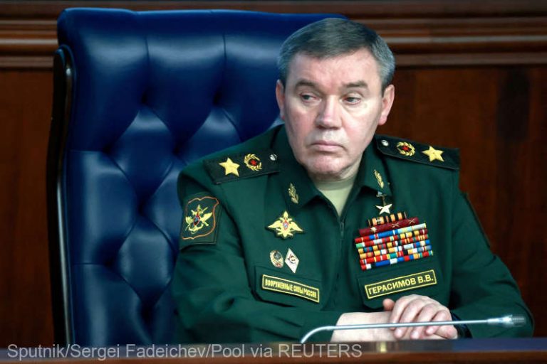 Gherasimov apare într-o înregistrare video pentru prima oară de la rebeliunea eşuată a lui Prigojin