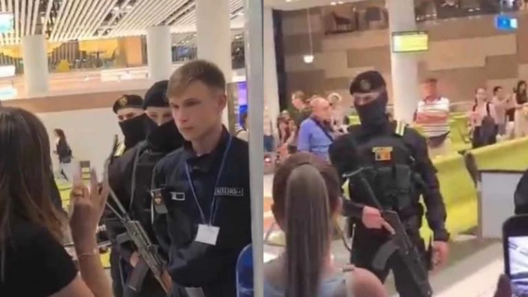 SCANDAL imens la aeroport cu urlete şi poliţie