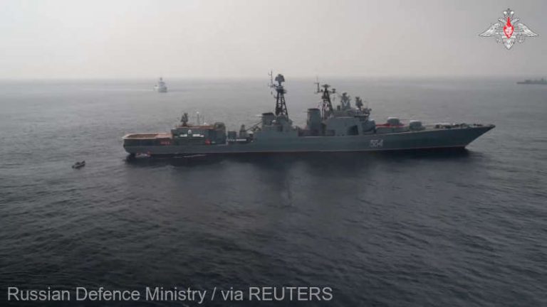 Armata rusă a efectuat un ‘exerciţiu militar’ în nord-vestul Mării Negre
