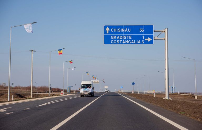 A fost deschis tronsonul de drum Chișinău – Giurgiulești