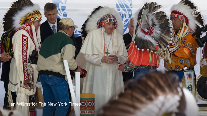 Papa Francisc vorbeşte despre mărturiile indigenilor din Canada: ‘Am simţit o palmă peste faţă’