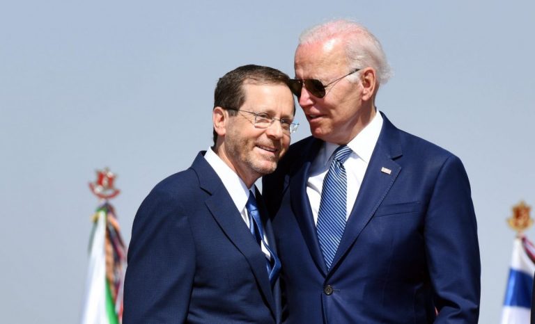 Joe Biden îl primeşte miercuri la Casa Albă pe preşedintele israelian