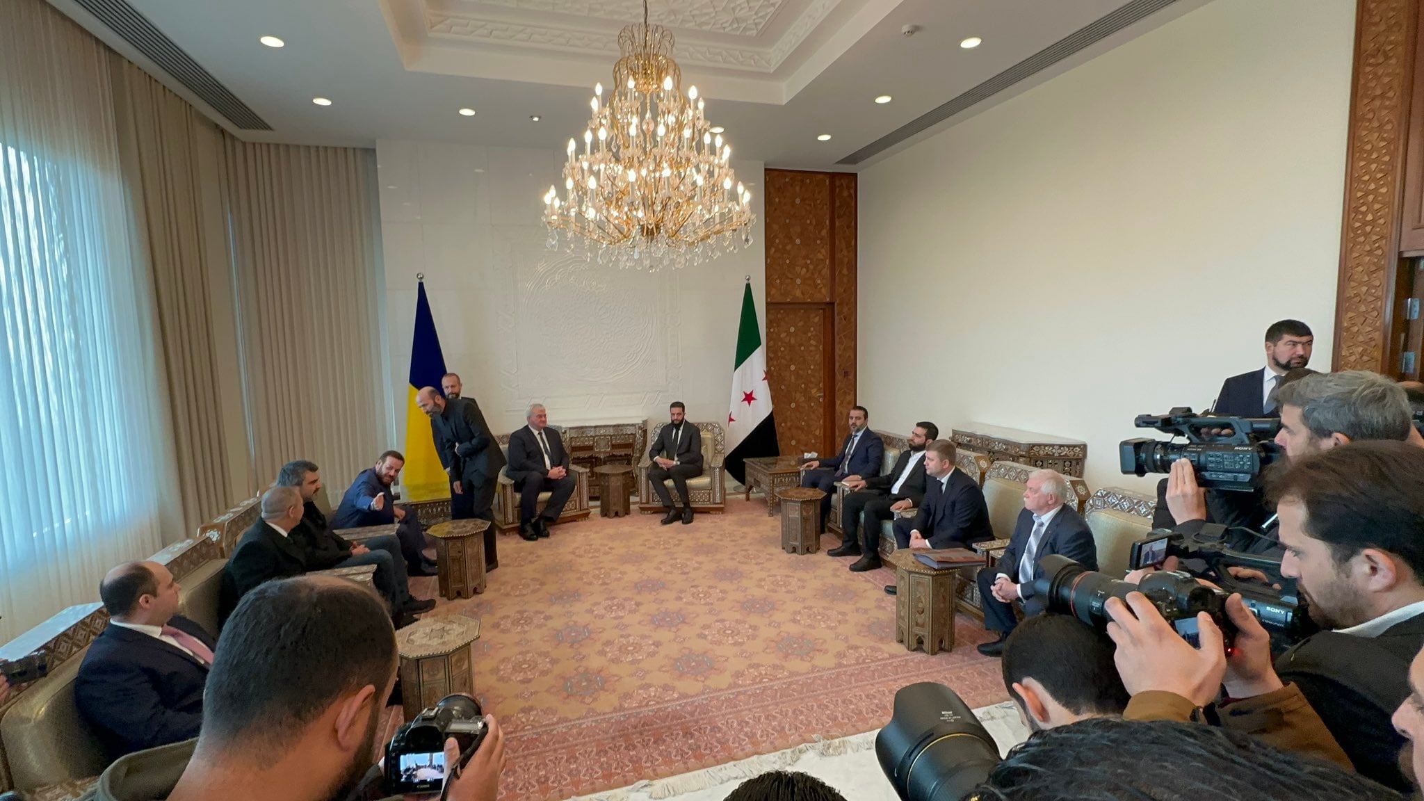 Ministrul de Externe al Ucrainei, Andrii Sîbiga, în vizită oficială la Damasc 2 3 42