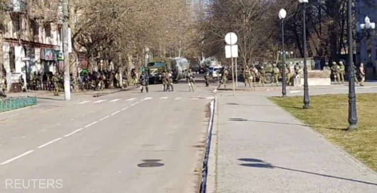 Ruşii au pus stăpânire pe toată regiunea Herson din Ucraina