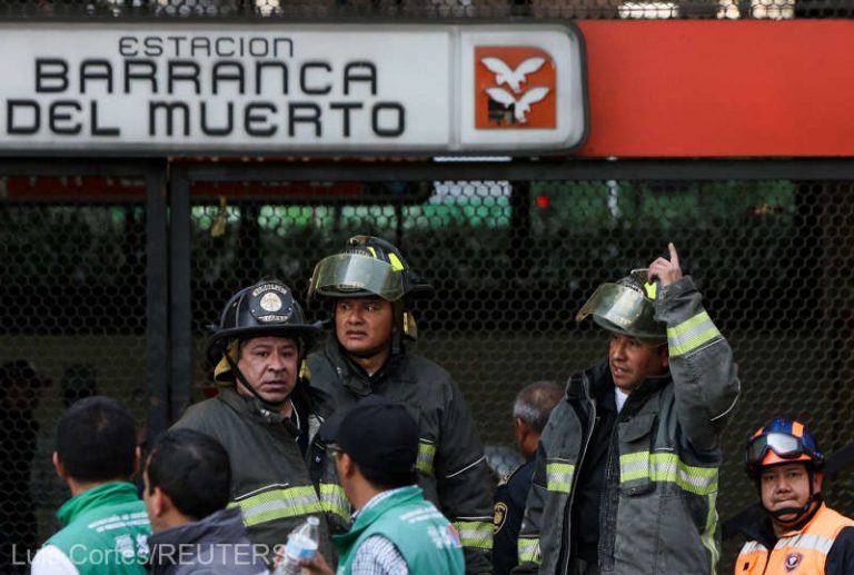 NOU incident la metroul din Ciudad de Mexico (VIDEO): 20 de pasageri au fost intoxicaţi!