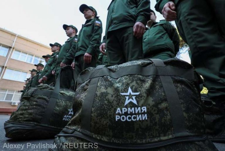 Rusia a desfăşurat peste 420.000 de soldaţi în zonele ocupate din estul şi sudul Ucrainei