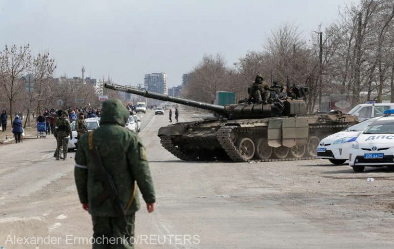 Forțele ucrainene păstrează controlul asupra pozițiilor defensive din estul și sud-vestul Mariupol