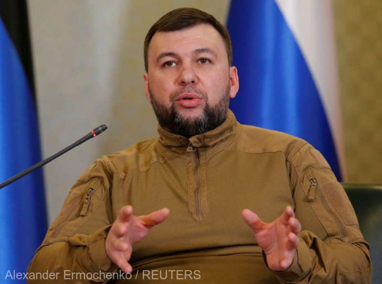 Şeful separatiştilor din vestul Ucrainei a ajuns la Mariupol