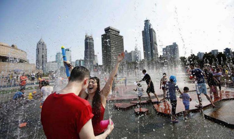 Shanghai a înregistrat cea mai călduroasă zi de mai din ultimii 100 de ani