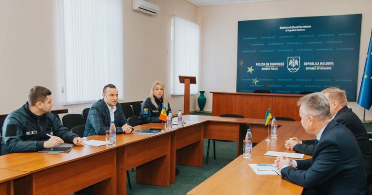 Șeful Poliției de Frontieră a avut o întrevedere cu Ambasadorul Ucrainei în Moldova 