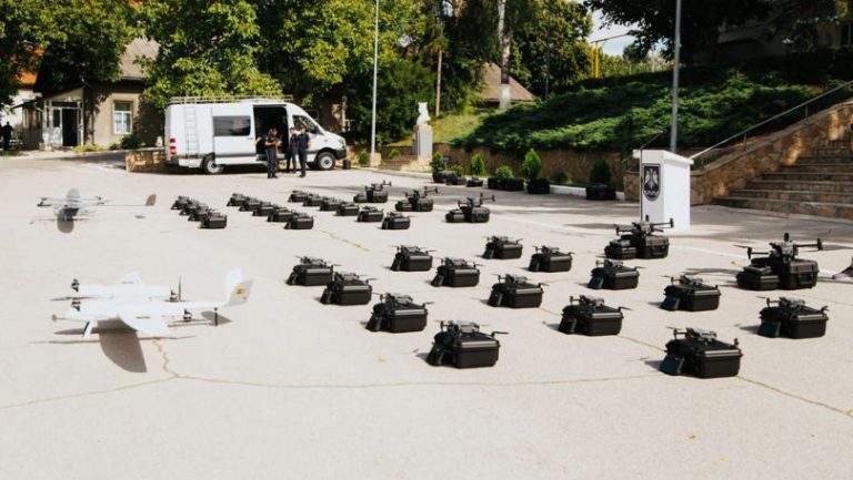 Poliția de frontieră a fost înzestrată cu câteva zeci de drone de supraveghere – VIDEO