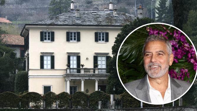 George Clooney îşi vinde vila din Italia