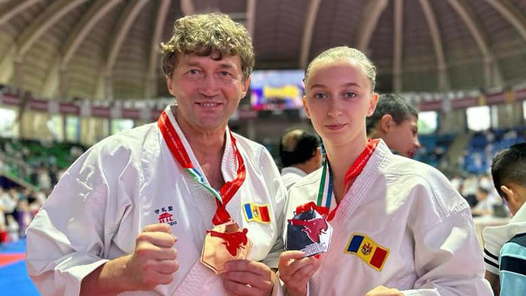 Aur şi argint pentru sportivii noştri la Mondialul de Karate